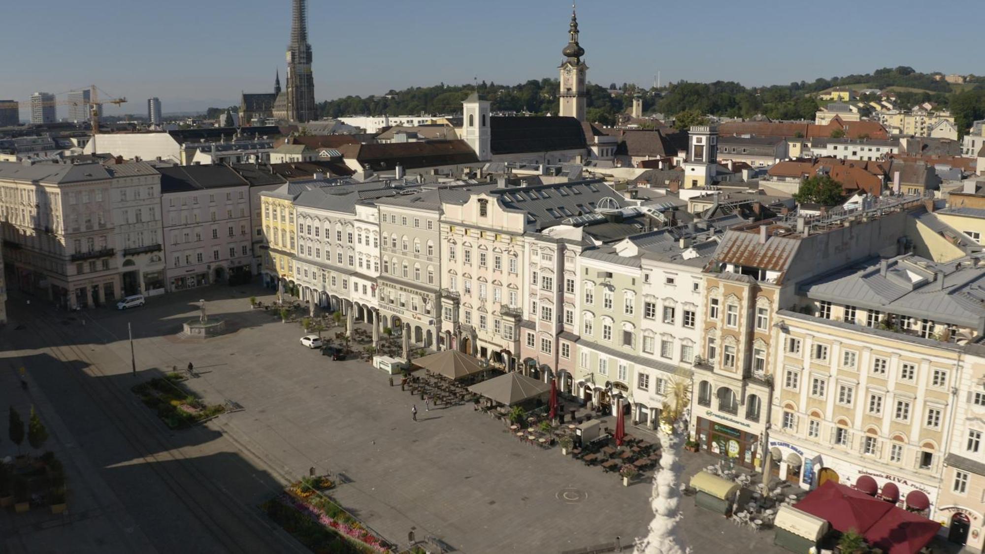 Austria Classic Hotel Wolfinger - Hauptplatz ลินซ์ ภายนอก รูปภาพ